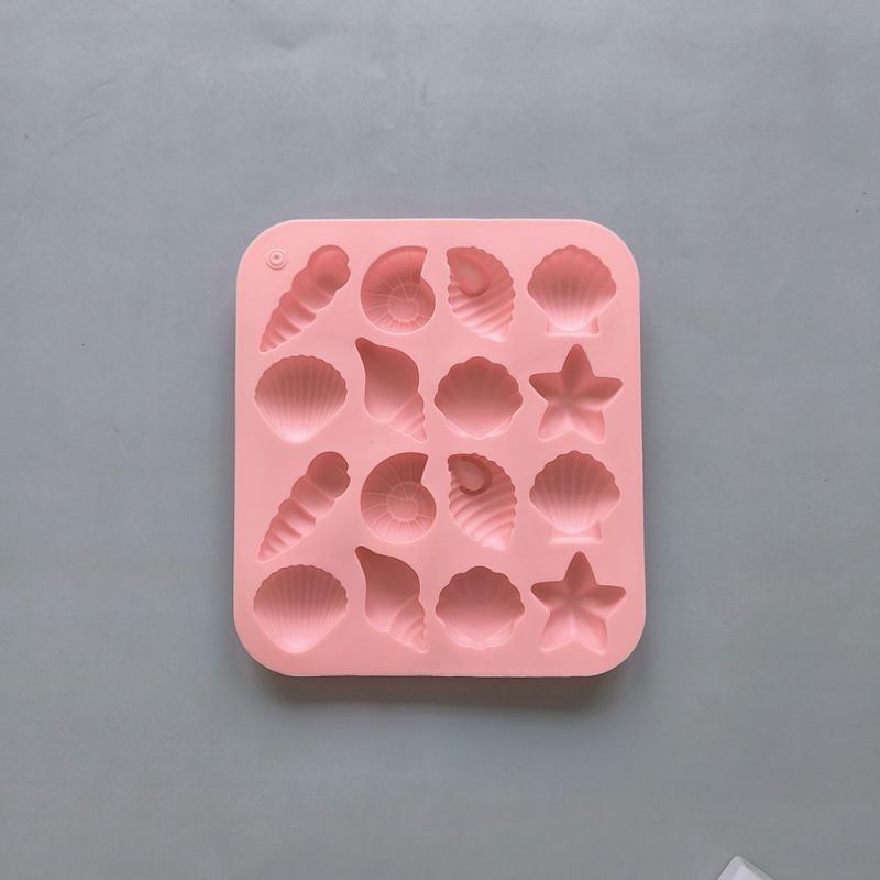 16 Cavity Shell Conch Silicone Mold DIY Ocean Animal Shaped Candy Pudding Chocolate Cake Baking Mould розовый
16 Cavity Shell Conch Silicone Mold DIY Ocean Animal Shaped Candy Pudding Chocolate Cake Baking Mould розовый