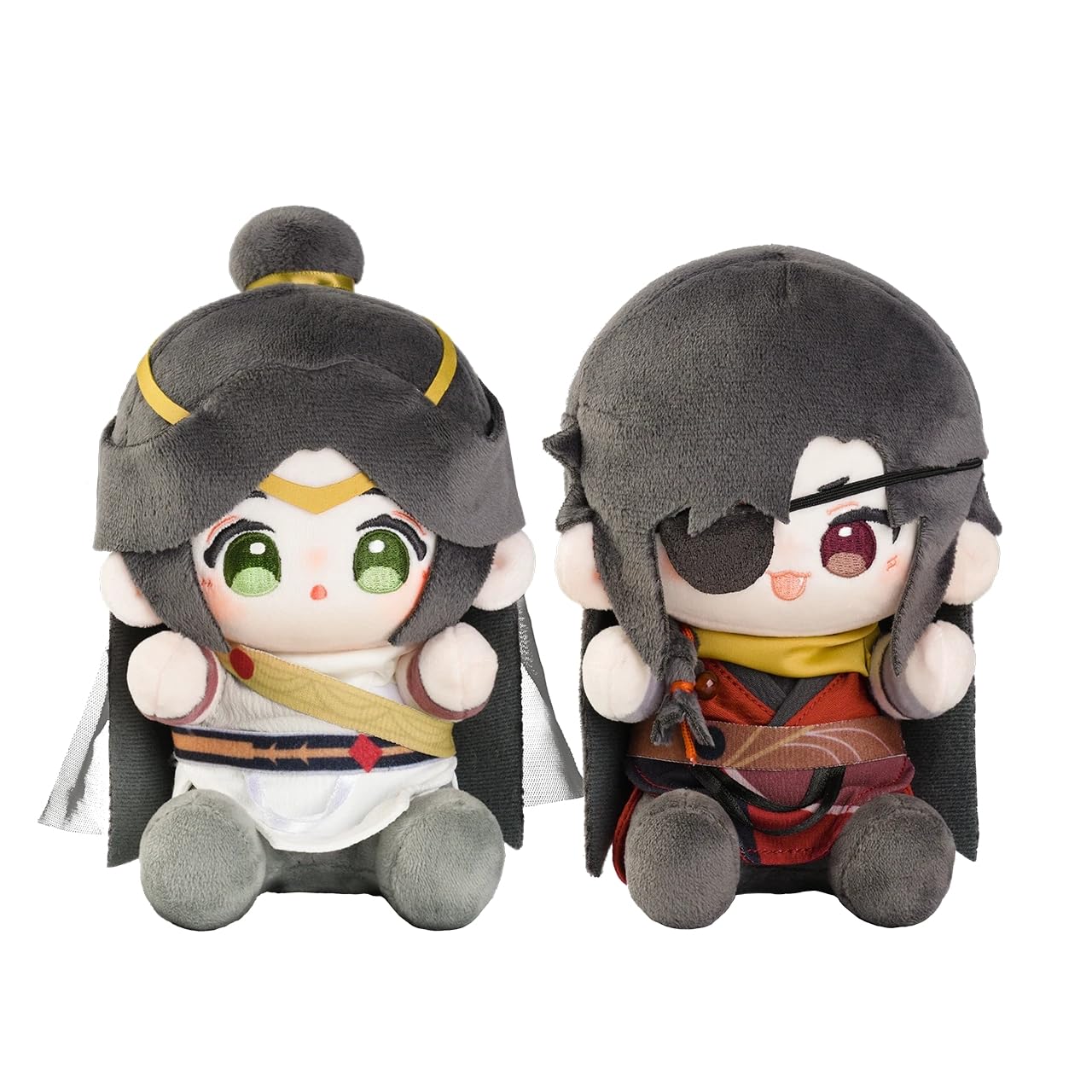 Mingyue Loulan series 15cm stuffed animal sitting posture Xie Lian Huacheng set of 2 character dolls cute dolls official goods Tenkanshifu - &
Mingyue Loulan series 15cm stuffed animal sitting posture Xie Lian Huacheng set of 2 character dolls cute dolls official goods Tenkanshifu - &