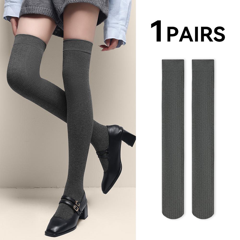 Kave Long Socks Ribbed Knitted Knee Length Stockings For Women Y2K Girls Solid High Elasticity Calf Socks Jk Slimming Boots Sock One Size
Kave Long Socks Ribbed Knitted Knee Length Stockings For Women Y2K Girls Solid High Elasticity Calf Socks Jk Slimming Boots Sock One Size