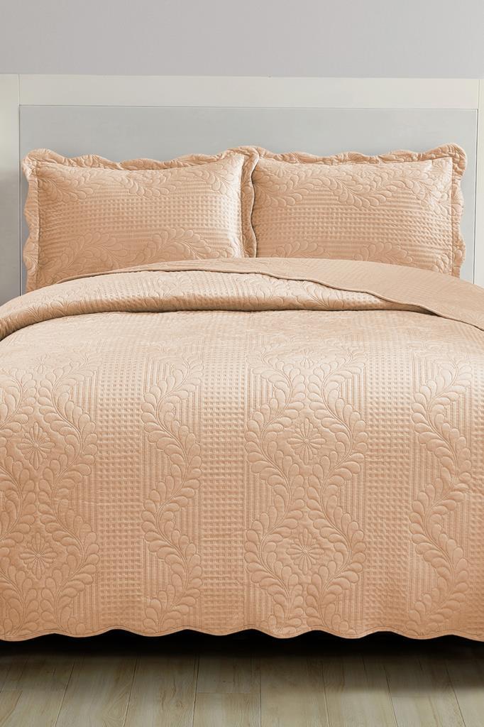 Комплект покрывала Sevda Micro Soft, покрывало 250х240 см с наволочкой, полноразмерный, двуспальная кровать, бежевый
Комплект покрывала Sevda Micro Soft, покрывало 250х240 см с наволочкой, полноразмерный, двуспальная кровать, бежевый