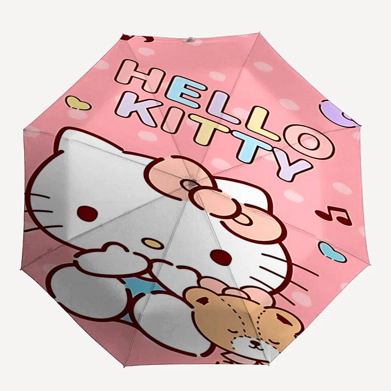1pc Hello Kitty umbrella automatic open/close, 8-Rib Durable Frame, Compact Folding Design, Ideal Birthday/Holiday Gift e1105A
1pc Hello Kitty umbrella automatic open/close, 8-Rib Durable Frame, Compact Folding Design, Ideal Birthday/Holiday Gift e1105A