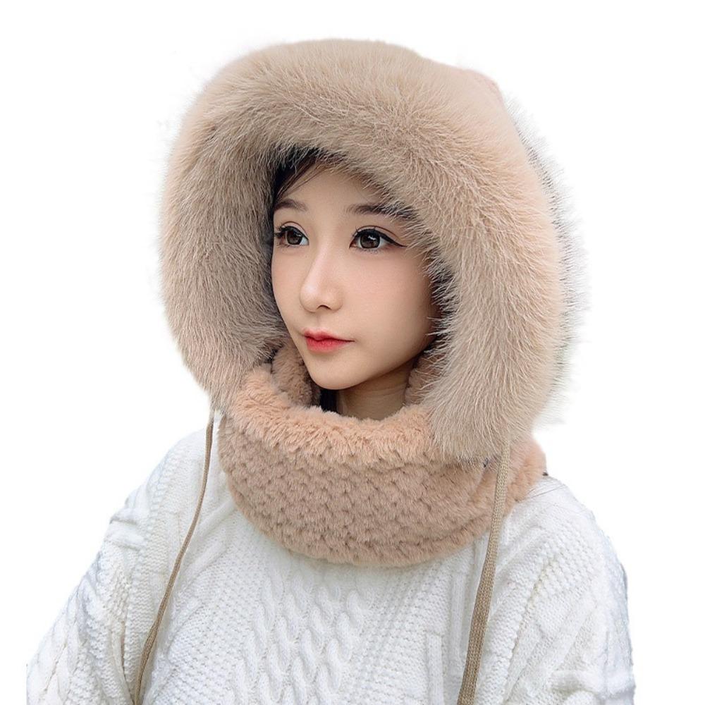 4-in-1 Beanies Cap Warm Mask Hat Scarf Set New Ear Protection Hat Autumn Winter бежевий
4-in-1 Beanies Cap Warm Mask Hat Scarf Set New Ear Protection Hat Autumn Winter бежевий