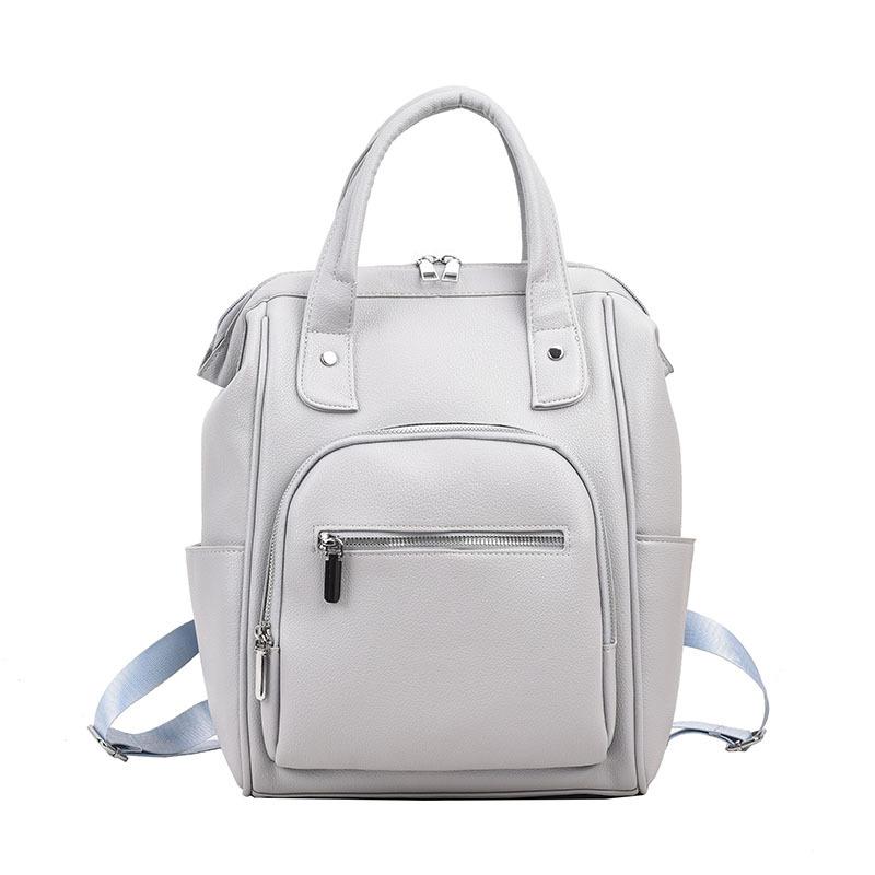 Новый модный универсальный городской простой повседневный женский рюкзак из искусственной кожи
Новый модный универсальный городской простой повседневный женский рюкзак из искусственной кожи