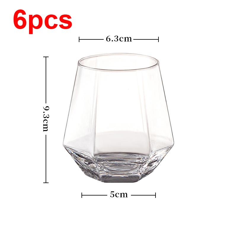 6pcs/lot Whiskey Glass Diamond Crystal Wine Glass Cup Golden Transparent Coffee Mug Cup Milk Tea Mugs Beer Glass Bar Drinkware 201-300ml прозрачный
6pcs/lot Whiskey Glass Diamond Crystal Wine Glass Cup Golden Transparent Coffee Mug Cup Milk Tea Mugs Beer Glass Bar Drinkware 201-300ml прозрачный