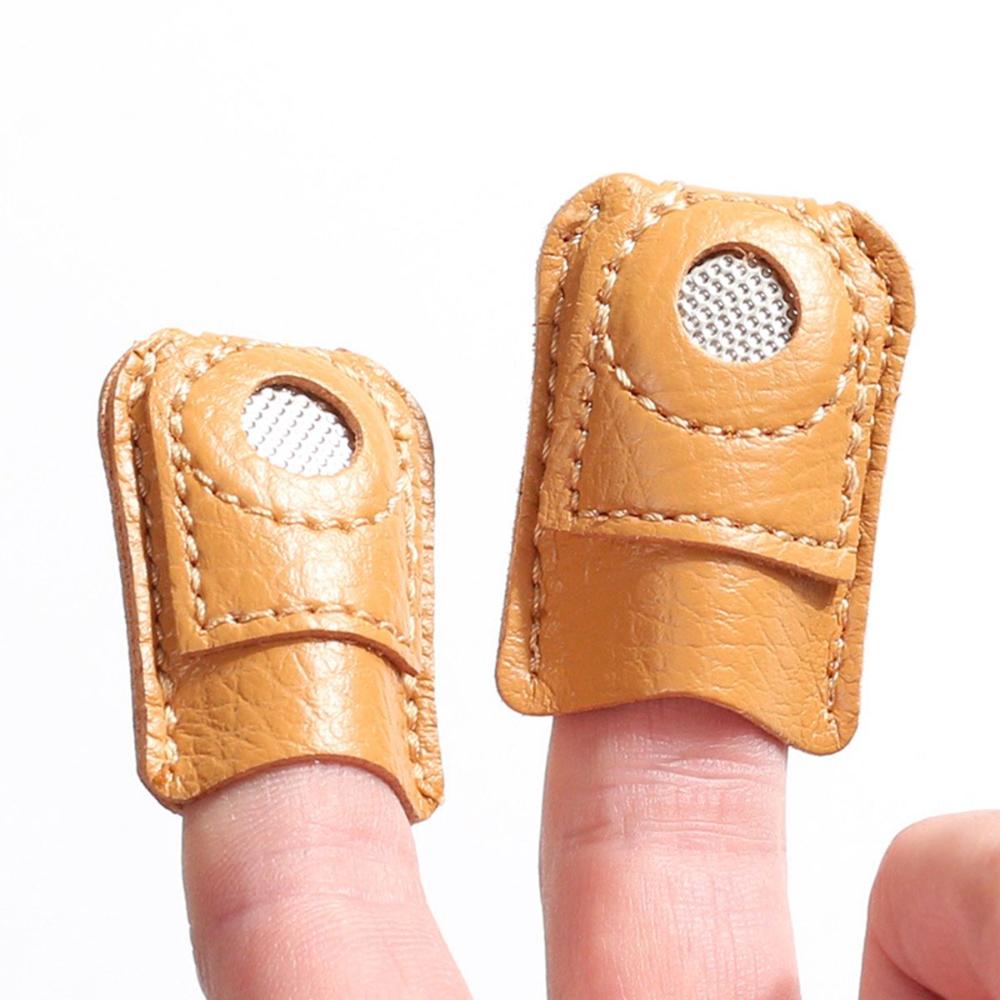 Knitting Quilting Handmade Leather Finger Cover Coin Thimble Finger Protector Needles Craft L
Knitting Quilting Handmade Leather Finger Cover Coin Thimble Finger Protector Needles Craft L