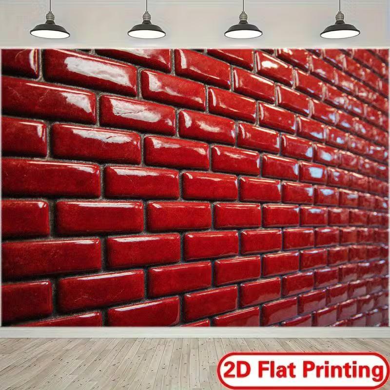 2D Red Tile Brick Wall Backdrop for Studio Photoshoot 47.2x31.5inch/120*80cm
2D Red Tile Brick Wall Backdrop for Studio Photoshoot 47.2x31.5inch/120*80cm