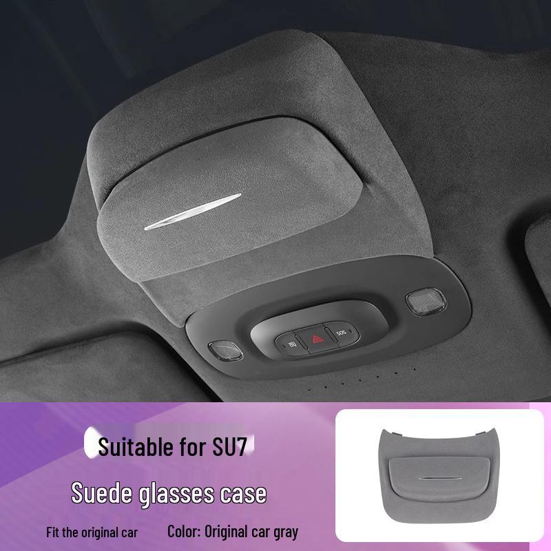 Xiaomi SU7 Car Sunglasses Holder - Suede Interior Glasses Clip
Xiaomi SU7 Car Sunglasses Holder - Suede Interior Glasses Clip