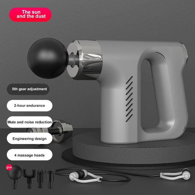 Massage Gun Muscle Massager Body Relax Pain Relief Electric Therapy Gun Deep Tissue Percussion Massager For Fitness Relaxer сірий колір
Massage Gun Muscle Massager Body Relax Pain Relief Electric Therapy Gun Deep Tissue Percussion Massager For Fitness Relaxer сірий колір