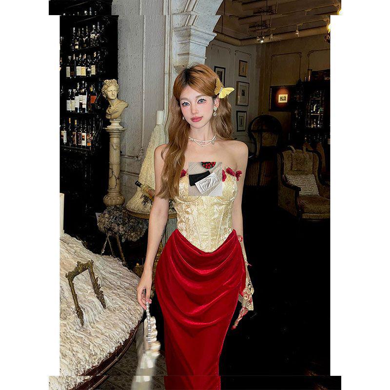 Women s White Pleated Waist Slimming Dress for Autumn/Winter Small
Women s White Pleated Waist Slimming Dress for Autumn/Winter Small