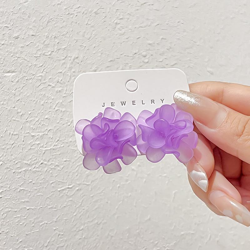 Серьги-гвоздики Anna Style с матовыми цветами, игла из серебра 925 пробы - Модные прозрачные гвоздики для весны/лета.
Серьги-гвоздики Anna Style с матовыми цветами, игла из серебра 925 пробы - Модные прозрачные гвоздики для весны/лета.