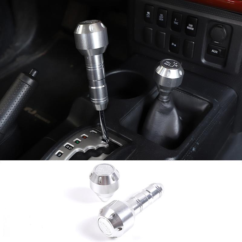Car Gear Grip Head Shift Knob Modification For Toyota FJ Cruiser 2007-2026 Aluminum alloy interior Accessories срібний
Car Gear Grip Head Shift Knob Modification For Toyota FJ Cruiser 2007-2026 Aluminum alloy interior Accessories срібний