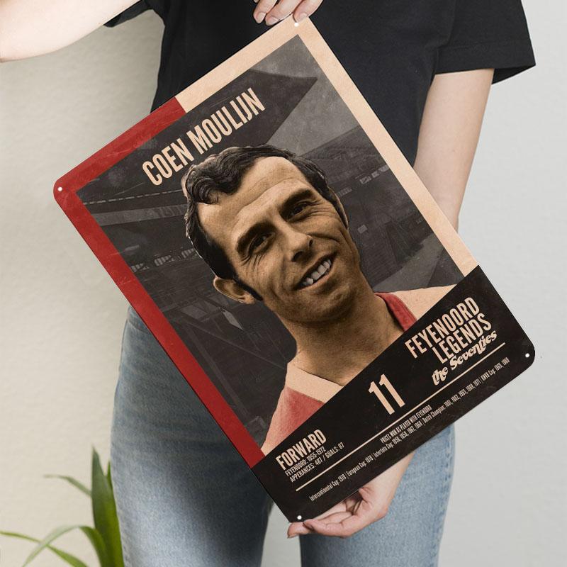 Металлические таблички Feyenoord Legends 70-х годов Спортивный постер Домашний декор Настраиваемая жестяная табличка для украшения стен Декор для бара Предметы для комнаты 7.9x11.8In(20x30cm)
Металлические таблички Feyenoord Legends 70-х годов Спортивный постер Домашний декор Настраиваемая жестяная табличка для украшения стен Декор для бара Предметы для комнаты 7.9x11.8In(20x30cm)