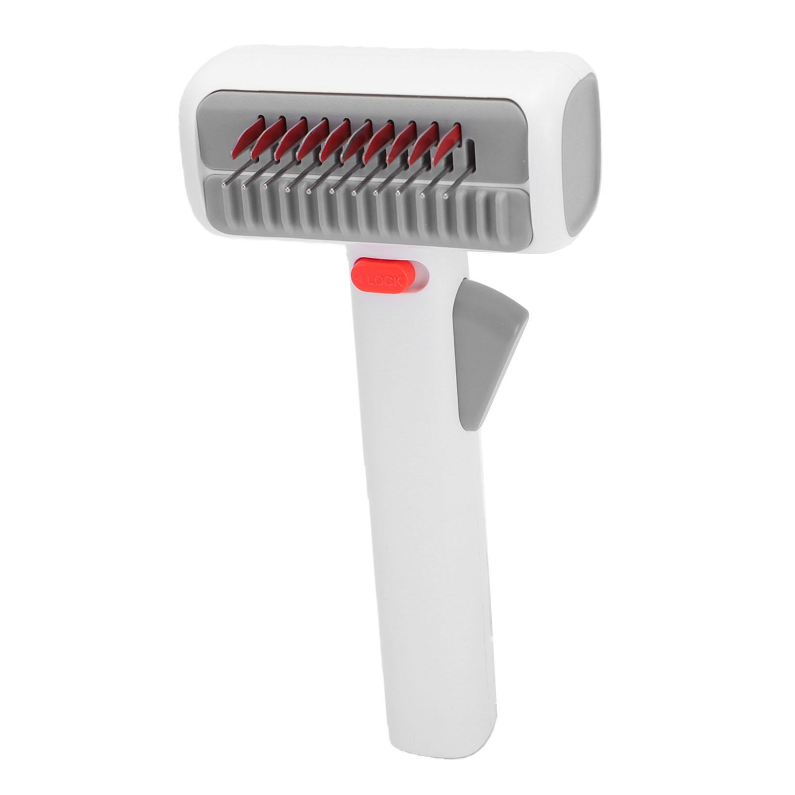 Pet Self Detangling Grooming Comb Ergonomic Gentle Undercoat Rake Brush Pet Deshedding Tool for Dogs Cats Long Or Short
Pet Self Detangling Grooming Comb Ergonomic Gentle Undercoat Rake Brush Pet Deshedding Tool for Dogs Cats Long Or Short