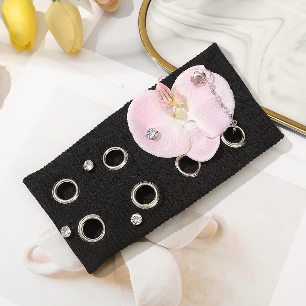 Eyelets Hollow Eyelets Headband Versatile Hair Strap Trendy Metal Rock Headband Punk Style рожевий
Eyelets Hollow Eyelets Headband Versatile Hair Strap Trendy Metal Rock Headband Punk Style рожевий