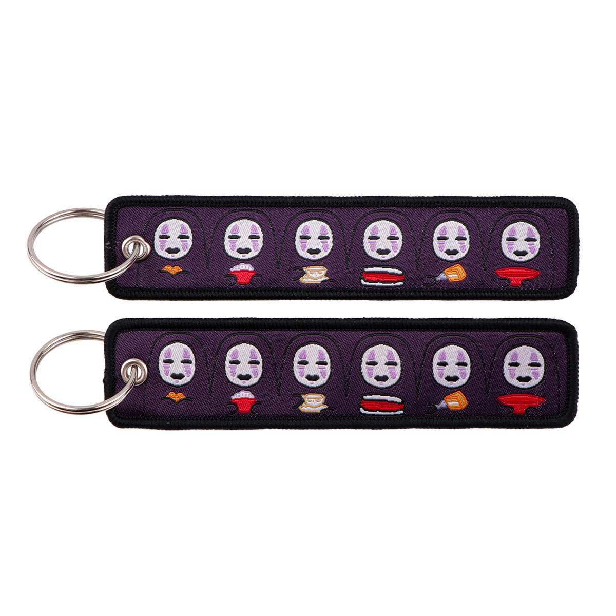 Anime Movie Embroidery Key Fobs White Dragon Key Tags Keychains for Motorcycles Cars Keyring Cosplay Accessories Fans Gifts
Anime Movie Embroidery Key Fobs White Dragon Key Tags Keychains for Motorcycles Cars Keyring Cosplay Accessories Fans Gifts