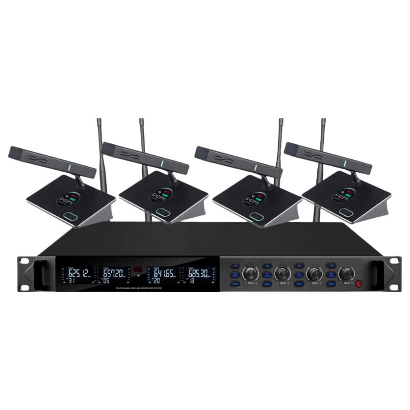 DAIPU DP-KW840 1-to-4 Wireless Video Conference Microphone System (CN version)
DAIPU DP-KW840 1-to-4 Wireless Video Conference Microphone System (CN version)