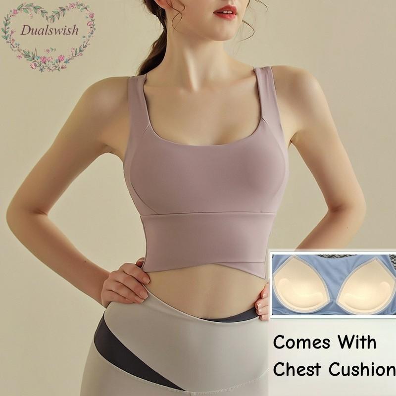 Women s Summer Sports Vest Fixed Coaster Shock-absorbing and Gathering Beautiful Back Running Fitness Yoga Sports Bra L
Women s Summer Sports Vest Fixed Coaster Shock-absorbing and Gathering Beautiful Back Running Fitness Yoga Sports Bra L