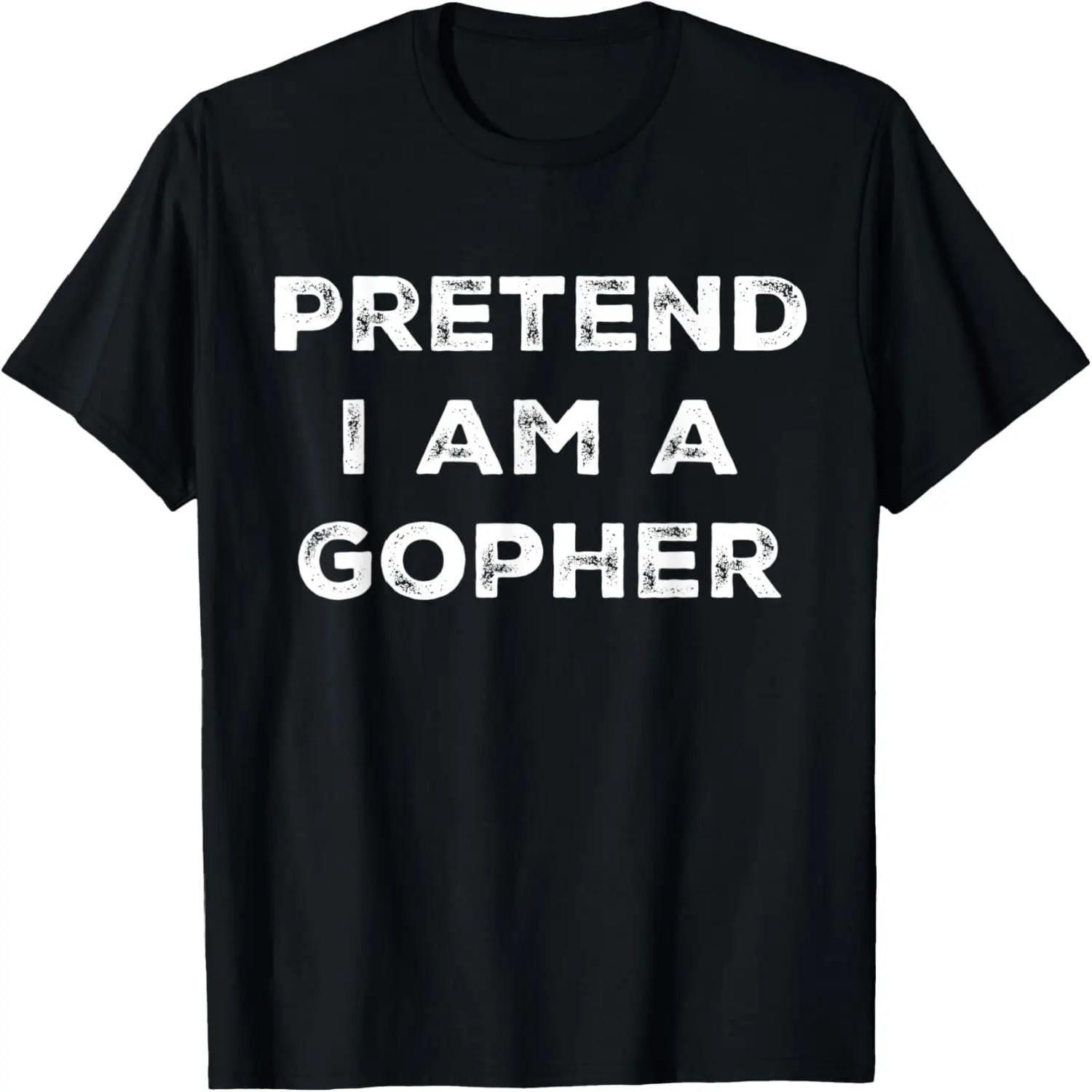 Pretend I am a Gopher Funny Halloween Costume T-Shirt XXXXXL різнокольоровий
Pretend I am a Gopher Funny Halloween Costume T-Shirt XXXXXL різнокольоровий