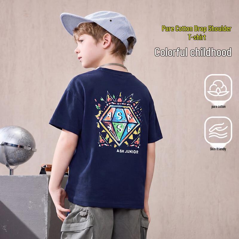 ASK JUNIOR Boys Antibacterial Cooling Sport T-Shirt 110
ASK JUNIOR Boys Antibacterial Cooling Sport T-Shirt 110