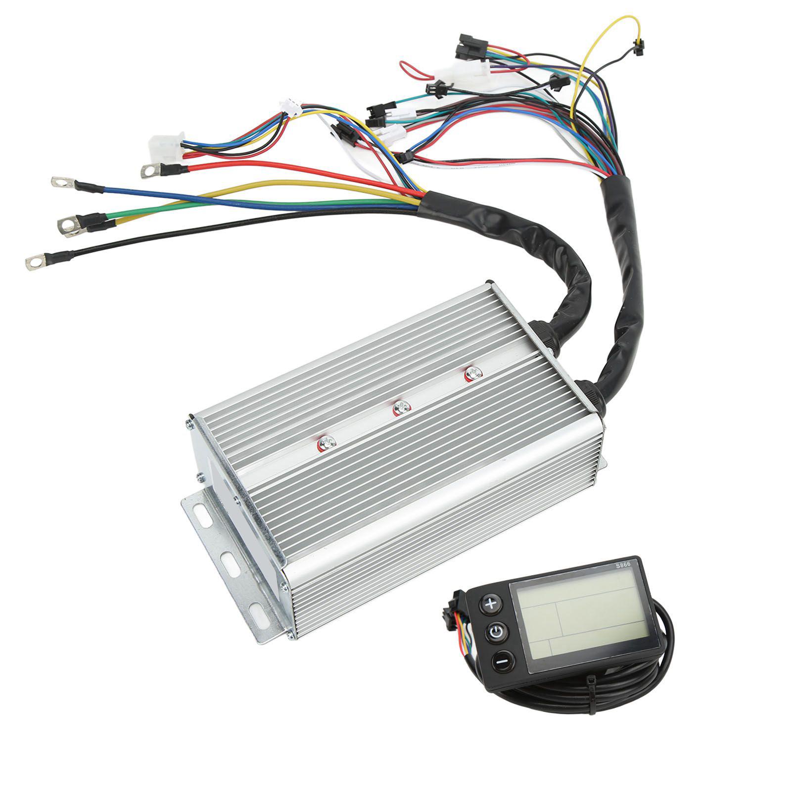 Motor Brushless Controller Kit 1500W with LCD Display Meter 4860V for Electric Bikes Scooters
Motor Brushless Controller Kit 1500W with LCD Display Meter 4860V for Electric Bikes Scooters