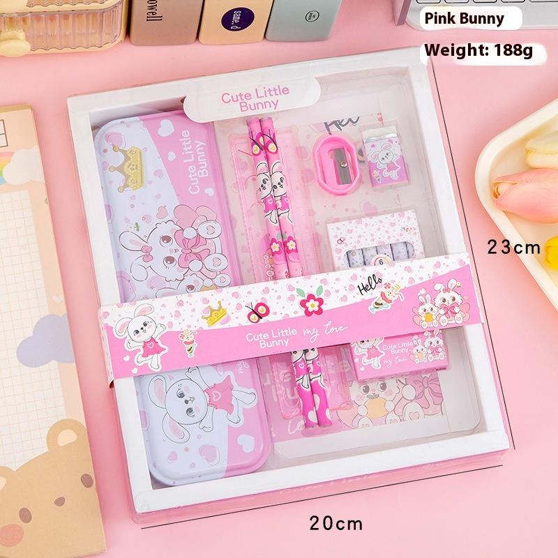 7 in 1 t Cute Cartoon Capybara Pencil Box Stationery Set Kawaii Eraser Pencil Sharpener Children Student Stationery Supplies
7 in 1 t Cute Cartoon Capybara Pencil Box Stationery Set Kawaii Eraser Pencil Sharpener Children Student Stationery Supplies