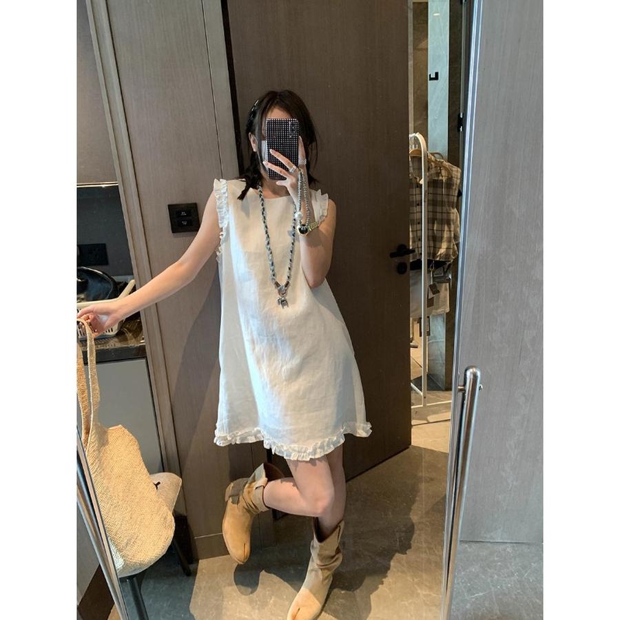 Holiday Dream 100% Linen Small Size Wood Ear Hem Fitted Backless Vest Dress MQ S белый
Holiday Dream 100% Linen Small Size Wood Ear Hem Fitted Backless Vest Dress MQ S белый