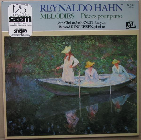 LP Record REYNALDO HAHN JEANCHRISTOPHE BENO Mlodies Pices Pour Piano 14003 DISQUES ADES 1976 France Classical Used
LP Record REYNALDO HAHN JEANCHRISTOPHE BENO Mlodies Pices Pour Piano 14003 DISQUES ADES 1976 France Classical Used
