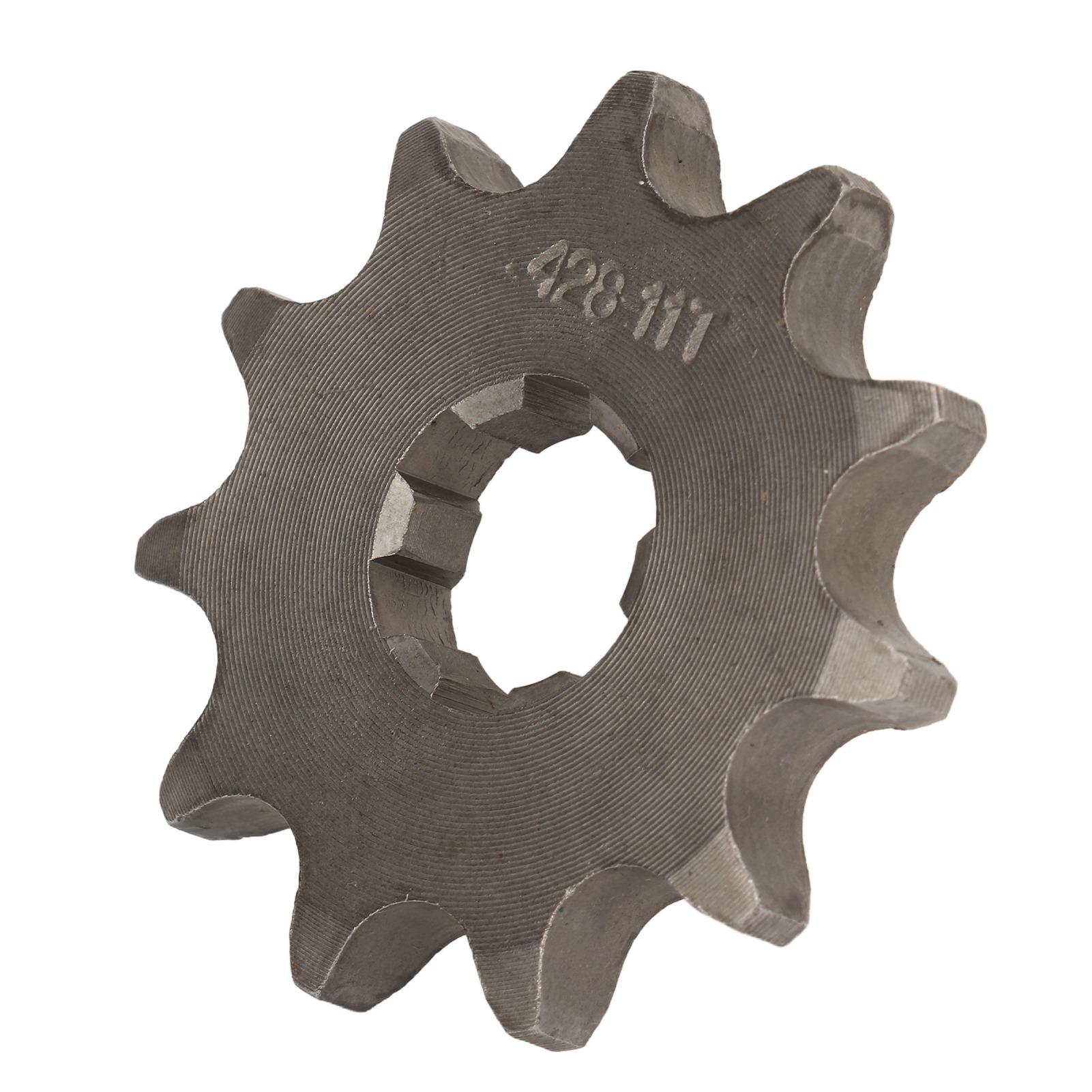 428 11T 17mm Bicycle Sprocket Carbon Steel Easy Install Sturdy Universal Engine Drive Gear for Bikes Chain Motor
428 11T 17mm Bicycle Sprocket Carbon Steel Easy Install Sturdy Universal Engine Drive Gear for Bikes Chain Motor