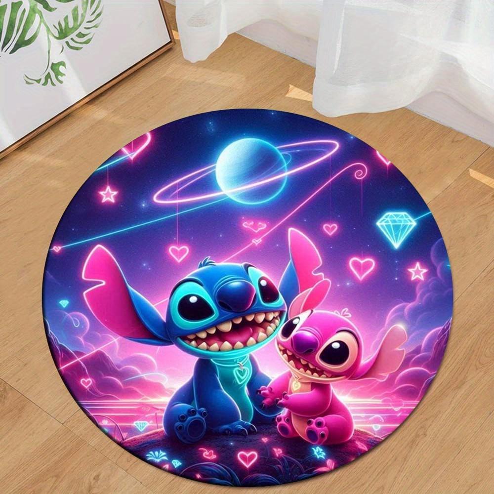1pc Anna&Stitch Round Area Rug , Playroom Bedroom Living Room Indoor Decor Rug , Perfect for Leisure Areas , Bedside , Cloakroom , and Outdo 80cm/31.5in
1pc Anna&Stitch Round Area Rug , Playroom Bedroom Living Room Indoor Decor Rug , Perfect for Leisure Areas , Bedside , Cloakroom , and Outdo 80cm/31.5in
