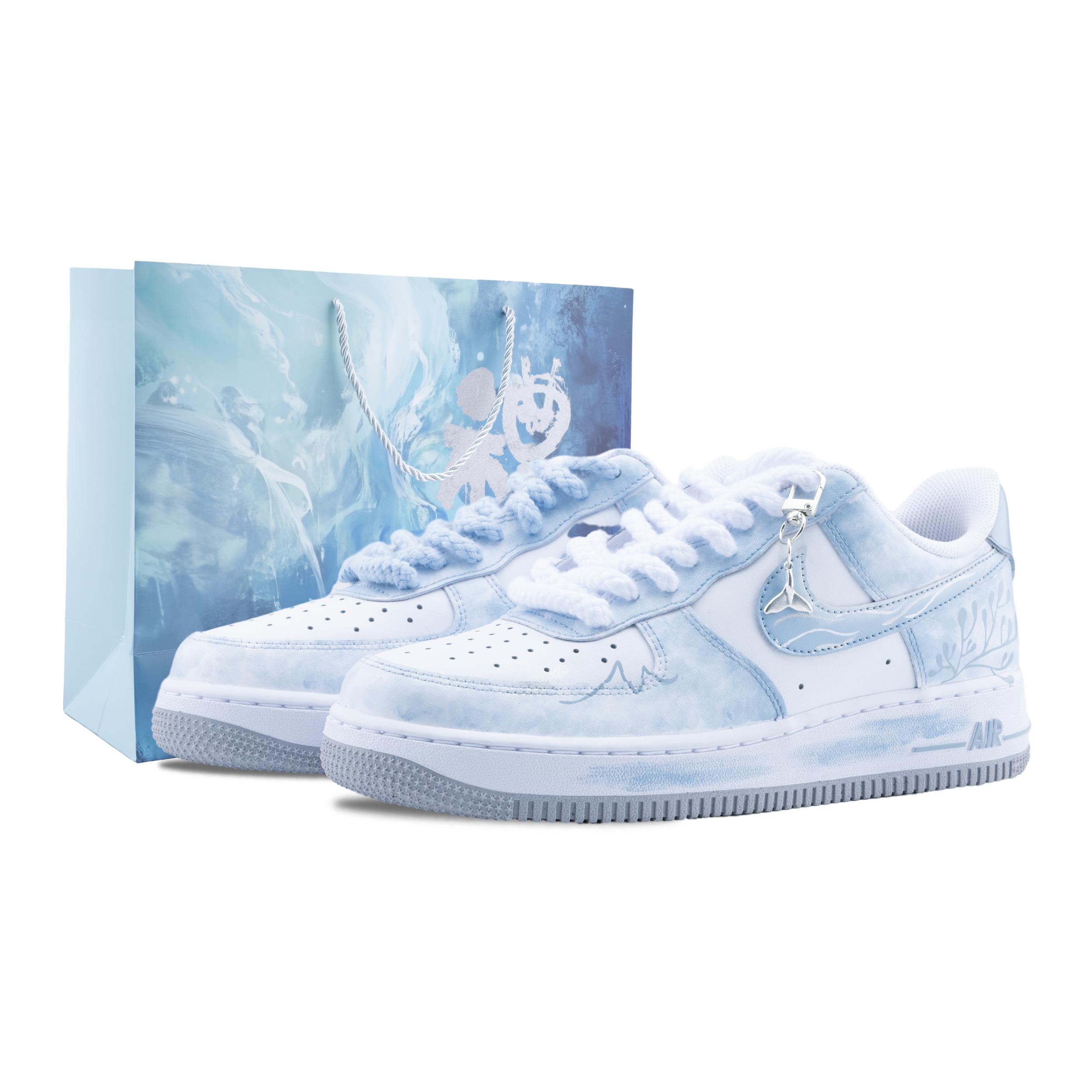 Nike Air Force 1 Fairy Spirit Slip Resistant Abrasion Resistant Low top Skateboard Shoes Men s Sky Blue FJ4146-100(Team626-) 44.5
Nike Air Force 1 Fairy Spirit Slip Resistant Abrasion Resistant Low top Skateboard Shoes Men s Sky Blue FJ4146-100(Team626-) 44.5