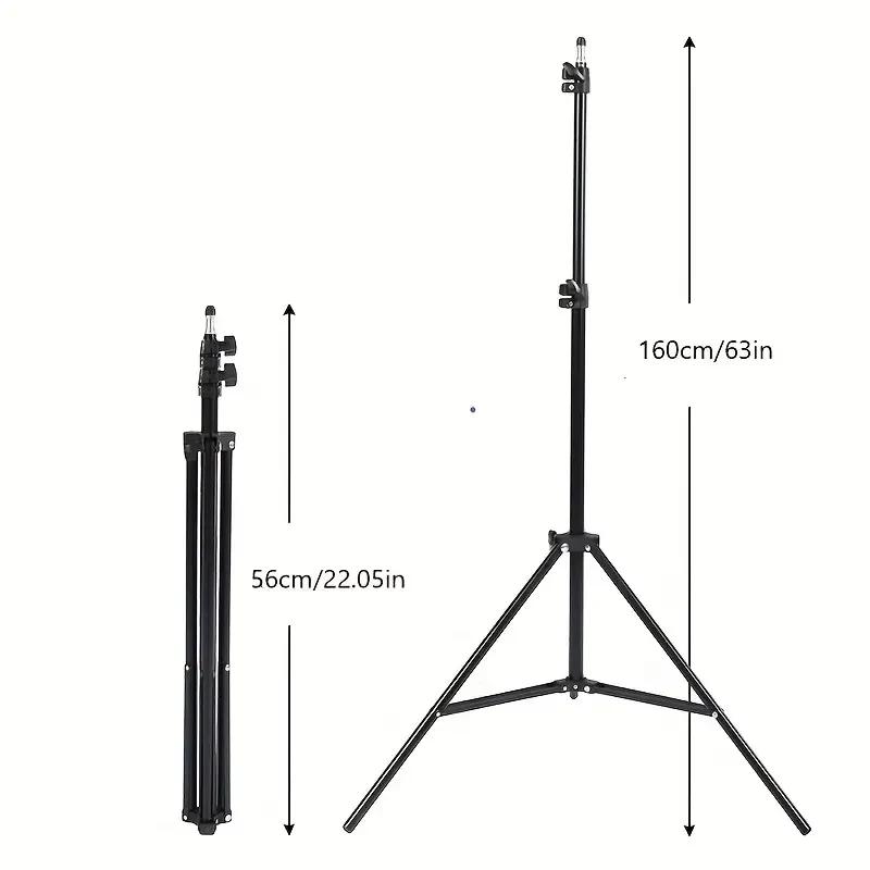 Metal Aluminum Alloy Light Stand Photography Portable Tripod with 1/4 Screw for Softbox LED Ring Light Phone Camera
Metal Aluminum Alloy Light Stand Photography Portable Tripod with 1/4 Screw for Softbox LED Ring Light Phone Camera