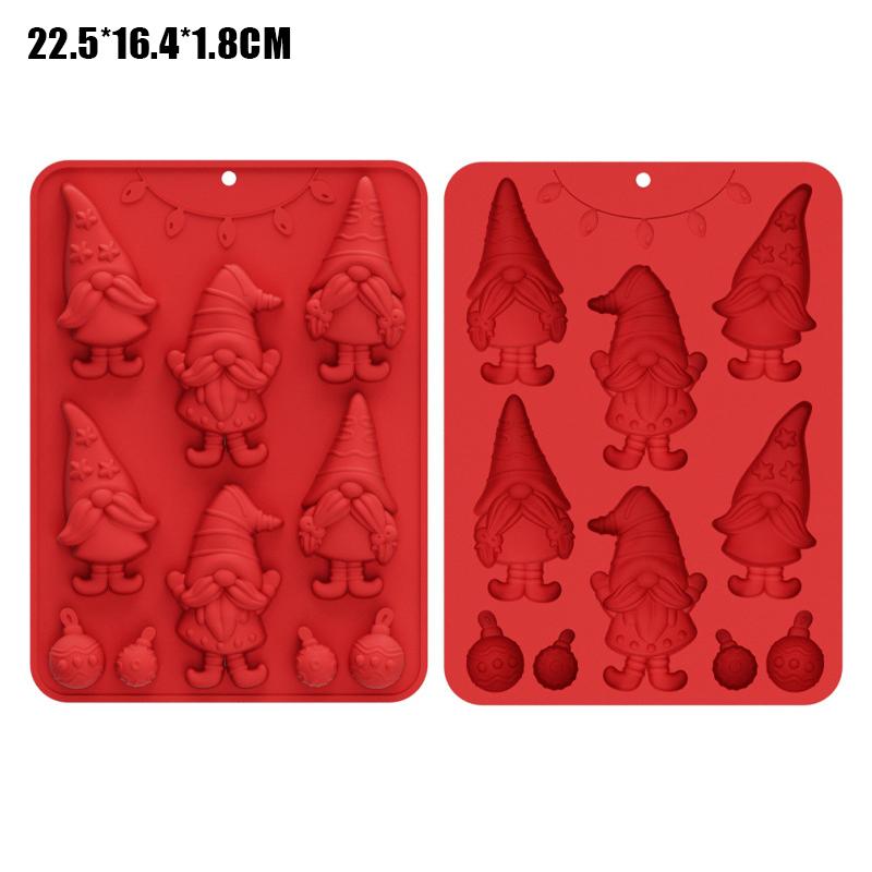 Рождественская серия Рождественская елка Шоколадный мусс Пищевая силиконовая форма Легкое извлечение Форма для торта
Рождественская серия Рождественская елка Шоколадный мусс Пищевая силиконовая форма Легкое извлечение Форма для торта