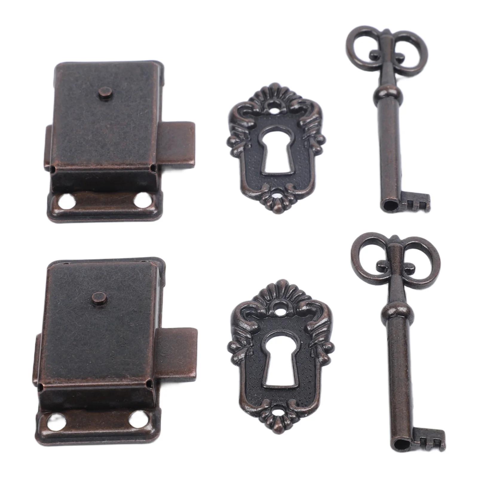2 Set Small Box Drawer Locks With Key for Wooden Furniture Cabinet Doors Zinc Alloy Metal Locks for Antique Style Boxes China Mainland
2 Set Small Box Drawer Locks With Key for Wooden Furniture Cabinet Doors Zinc Alloy Metal Locks for Antique Style Boxes China Mainland