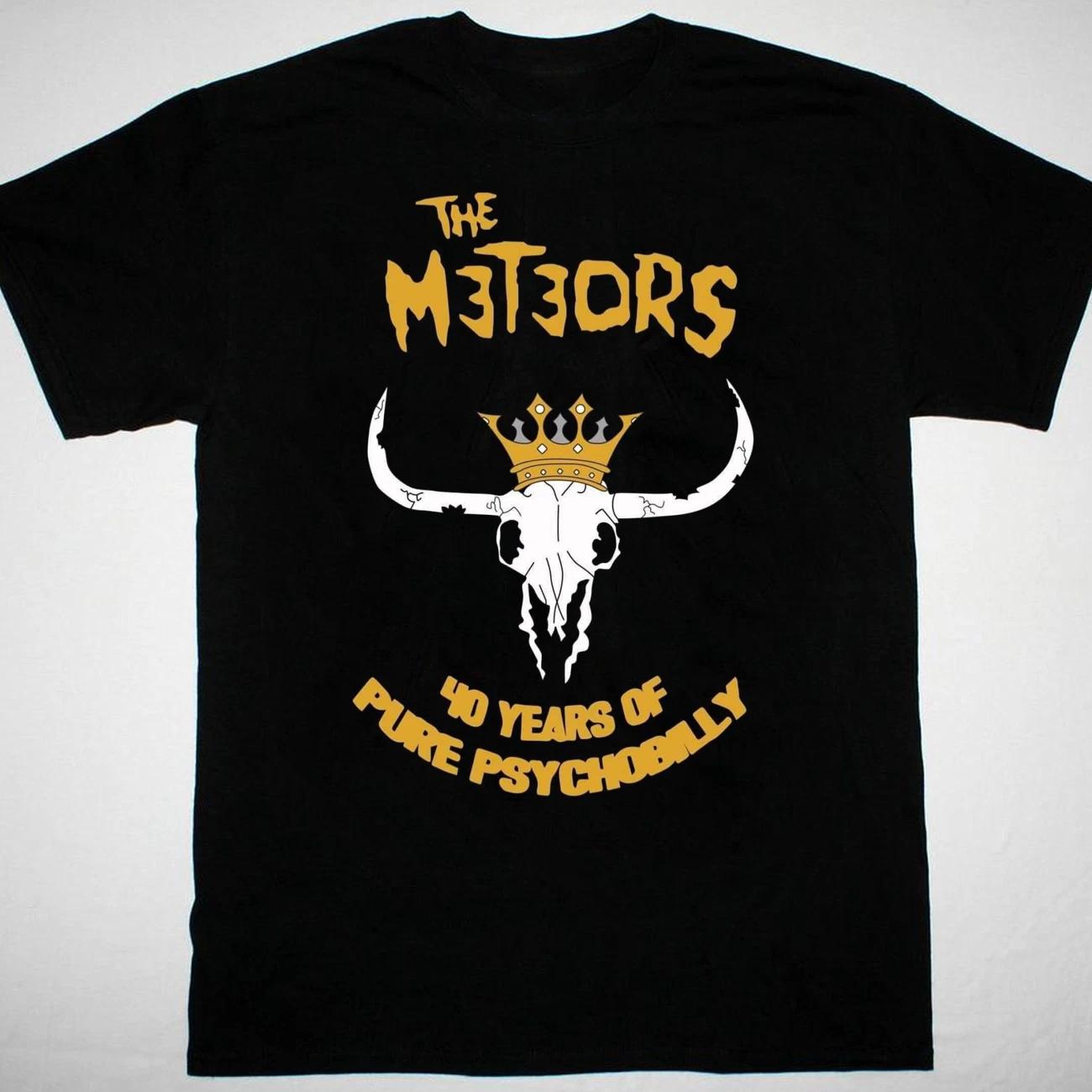 40 years anniversary The Meteors band T-shirt black Tee S to 5Xl 2F373 M
40 years anniversary The Meteors band T-shirt black Tee S to 5Xl 2F373 M