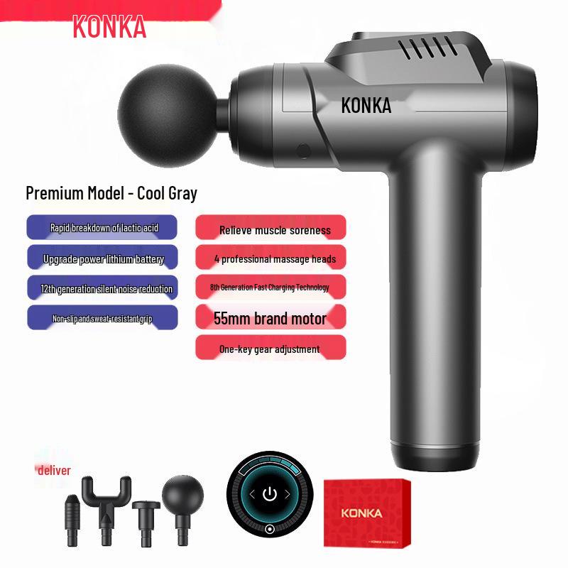 Mini Dual-Rail Electric Muscle Relaxation Fascia Gun Massager for Sports & Fitness
Mini Dual-Rail Electric Muscle Relaxation Fascia Gun Massager for Sports & Fitness