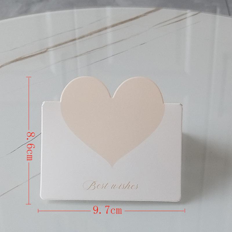 Morandi Heart-Shaped Fresh Style Greeting Card for Gifts, Flower Shops & Bakeries - Thank You & Good Review Cards
Morandi Heart-Shaped Fresh Style Greeting Card for Gifts, Flower Shops & Bakeries - Thank You & Good Review Cards
