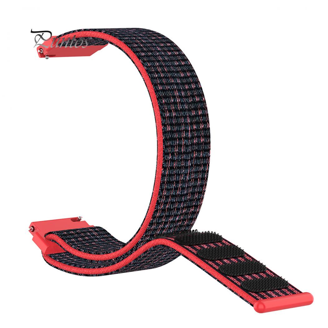 Электронная замена жизни, нейлоновая оплетка, волшебная лента, ремешок на запястье для Amazfit Bip, молодежные часы красный/чёрный