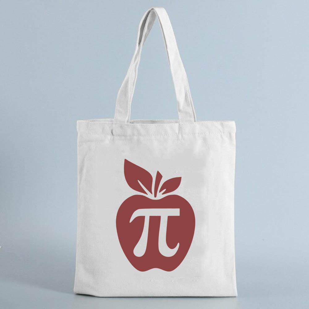 Сумка-тоут Apple Pi, холщовая сумка для покупок, подарок учителю, многоразовая эко-сумка для книг, модные повседневные складные сумки на плечо 24*26cm
Сумка-тоут Apple Pi, холщовая сумка для покупок, подарок учителю, многоразовая эко-сумка для книг, модные повседневные складные сумки на плечо 24*26cm