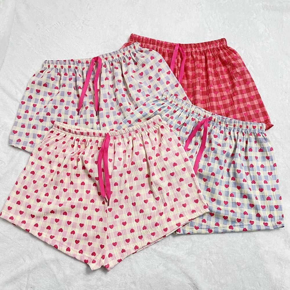 Stripe Short Pajama Pants Sweet Love Sleepwear Pants Casual Heart Printed Shorts Pants Sleep рожевий
Stripe Short Pajama Pants Sweet Love Sleepwear Pants Casual Heart Printed Shorts Pants Sleep рожевий