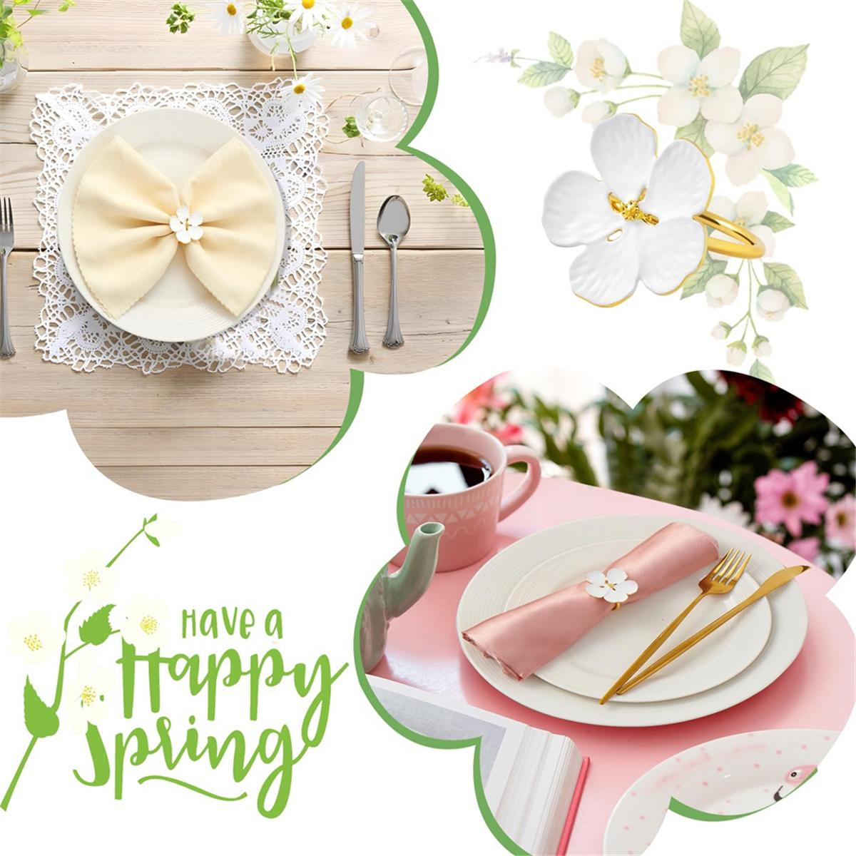 2025+ Flower Napkin Rings Set of 12 -White and Gold Floral Metal Napkin Holder,Farmhouse Napkin Rings for Wedding Birthday China Mainland
2025+ Flower Napkin Rings Set of 12 -White and Gold Floral Metal Napkin Holder,Farmhouse Napkin Rings for Wedding Birthday China Mainland