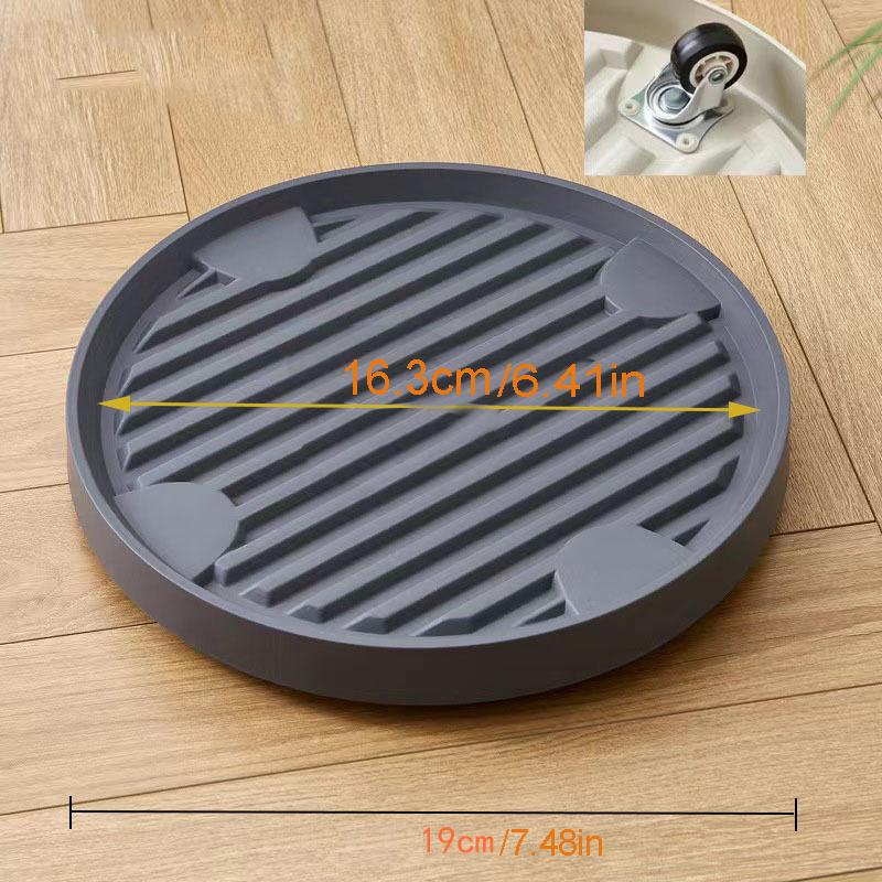Heavy Duty Plant Saucer with Wheels Rolling Flower Pot Coaster Plastic Planter Dolly with 360° Casters Self Draining Mobile Potted Trolley 16.3cm сірий
Heavy Duty Plant Saucer with Wheels Rolling Flower Pot Coaster Plastic Planter Dolly with 360° Casters Self Draining Mobile Potted Trolley 16.3cm сірий