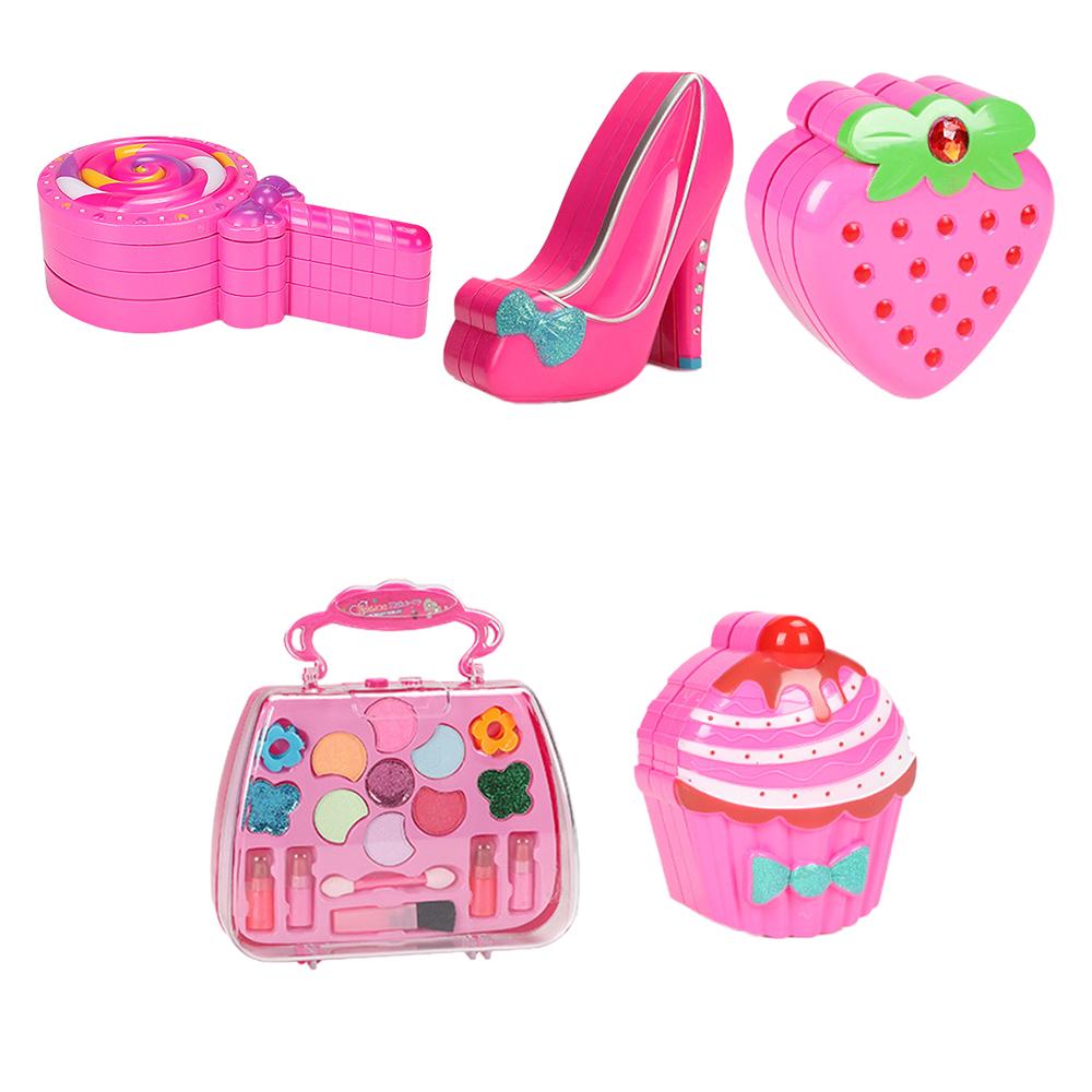 Косметический игровой набор для девочек, набор для макияжа принцессы с футляром, пластиковый безопасный моющийся подарок для детей
Косметический игровой набор для девочек, набор для макияжа принцессы с футляром, пластиковый безопасный моющийся подарок для детей