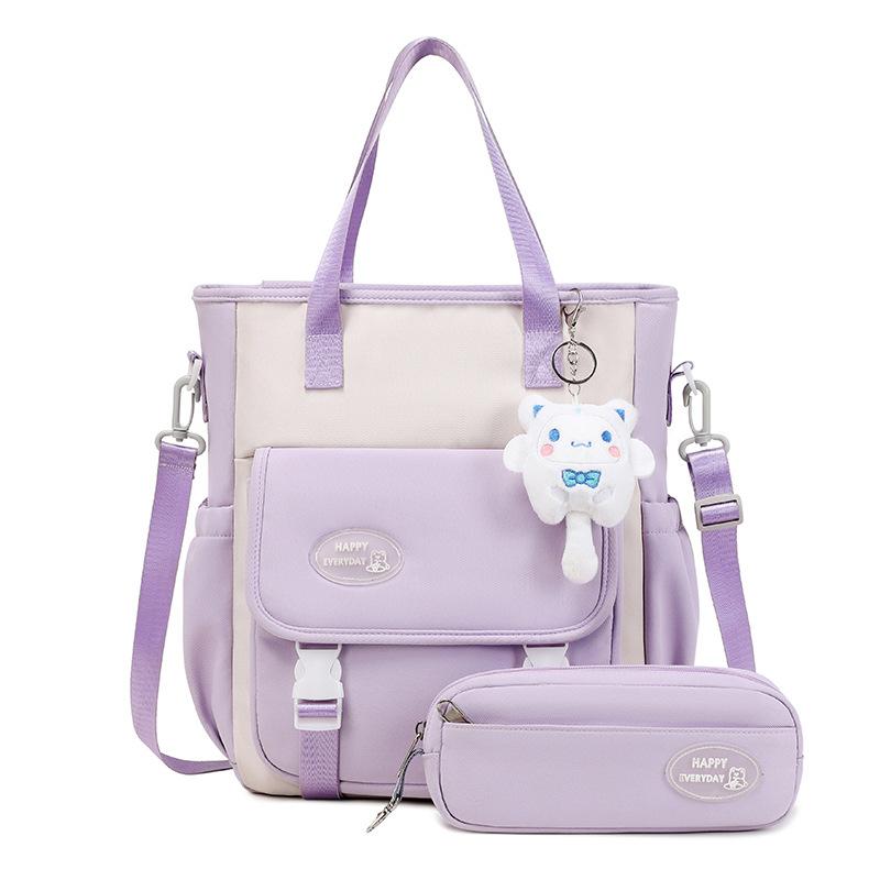 Школьный рюкзак для девочек-подростков, набор из трех предметов, сумка для репетиторства, можно носить и поднимать, большая вместимость, студенческий кампусный рюкзак
Школьный рюкзак для девочек-подростков, набор из трех предметов, сумка для репетиторства, можно носить и поднимать, большая вместимость, студенческий кампусный рюкзак