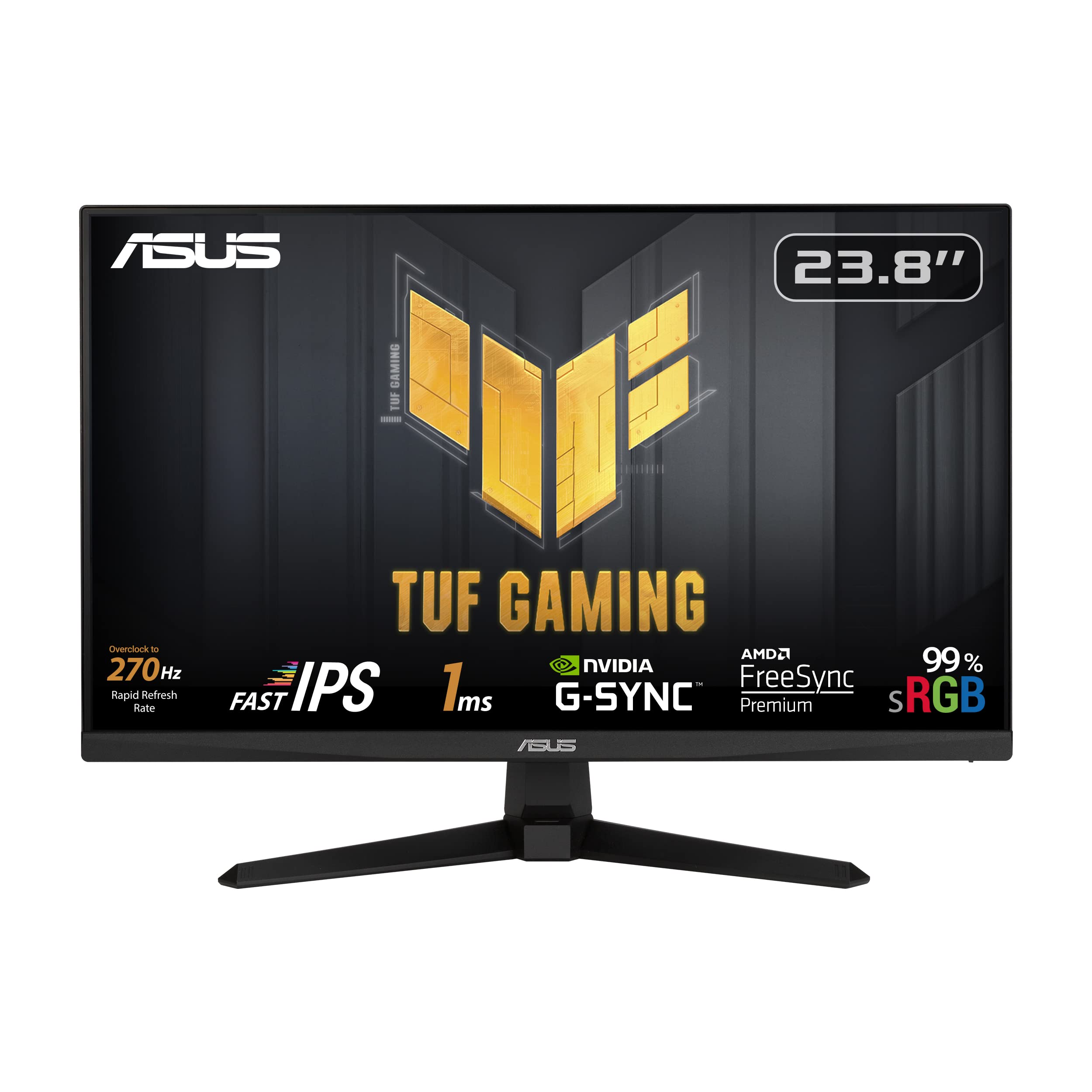 Ігровий монітор ASUS TUF Gaming VG249QM1A 23,8 дюйма 270 Гц Швидкий IPSFull HD 1 мс 99% sRGBFreeSync Premium HDMIx2, DisplayPort
Ігровий монітор ASUS TUF Gaming VG249QM1A 23,8 дюйма 270 Гц Швидкий IPSFull HD 1 мс 99% sRGBFreeSync Premium HDMIx2, DisplayPort