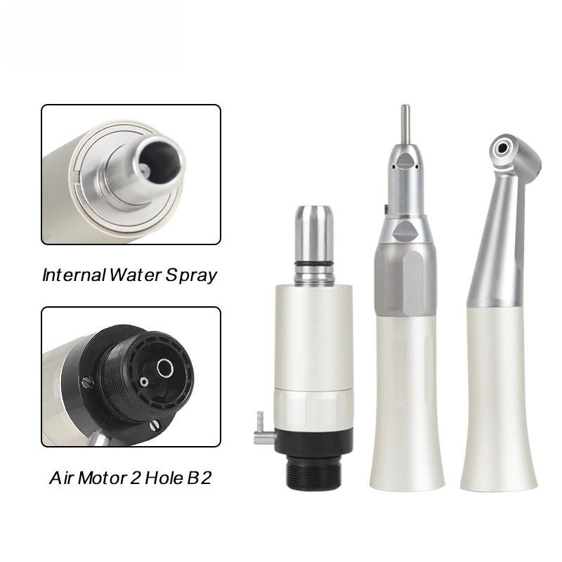 Dental Low Speed Handpiece set External Push Button Single Water Spray Contra Angle 2/4 Holes Air Motor Dental Equipment Supplies 2 hole set серебряный
Dental Low Speed Handpiece set External Push Button Single Water Spray Contra Angle 2/4 Holes Air Motor Dental Equipment Supplies 2 hole set серебряный