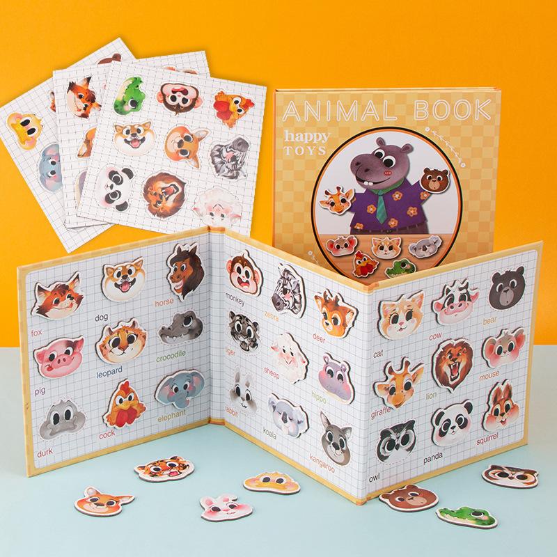 Cute Cartoon Magnetic Sticker Book for Kids - Reusable Puzzle Book Early Education Advanced Baby Toy Gift for Child Age 2-4 Gift помаранчевий
Cute Cartoon Magnetic Sticker Book for Kids - Reusable Puzzle Book Early Education Advanced Baby Toy Gift for Child Age 2-4 Gift помаранчевий