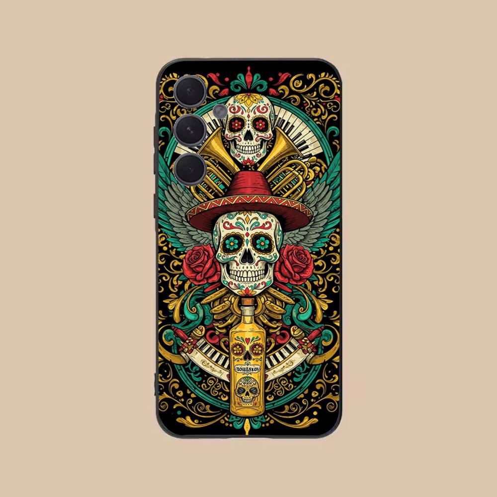 M-Mexican Catrina Skull Phone Case For Samsung S25,24,21,22,23,20,S30,Ultra,Plus, Fe,5G Silicone Cover SamsungS21 S305G
M-Mexican Catrina Skull Phone Case For Samsung S25,24,21,22,23,20,S30,Ultra,Plus, Fe,5G Silicone Cover SamsungS21 S305G