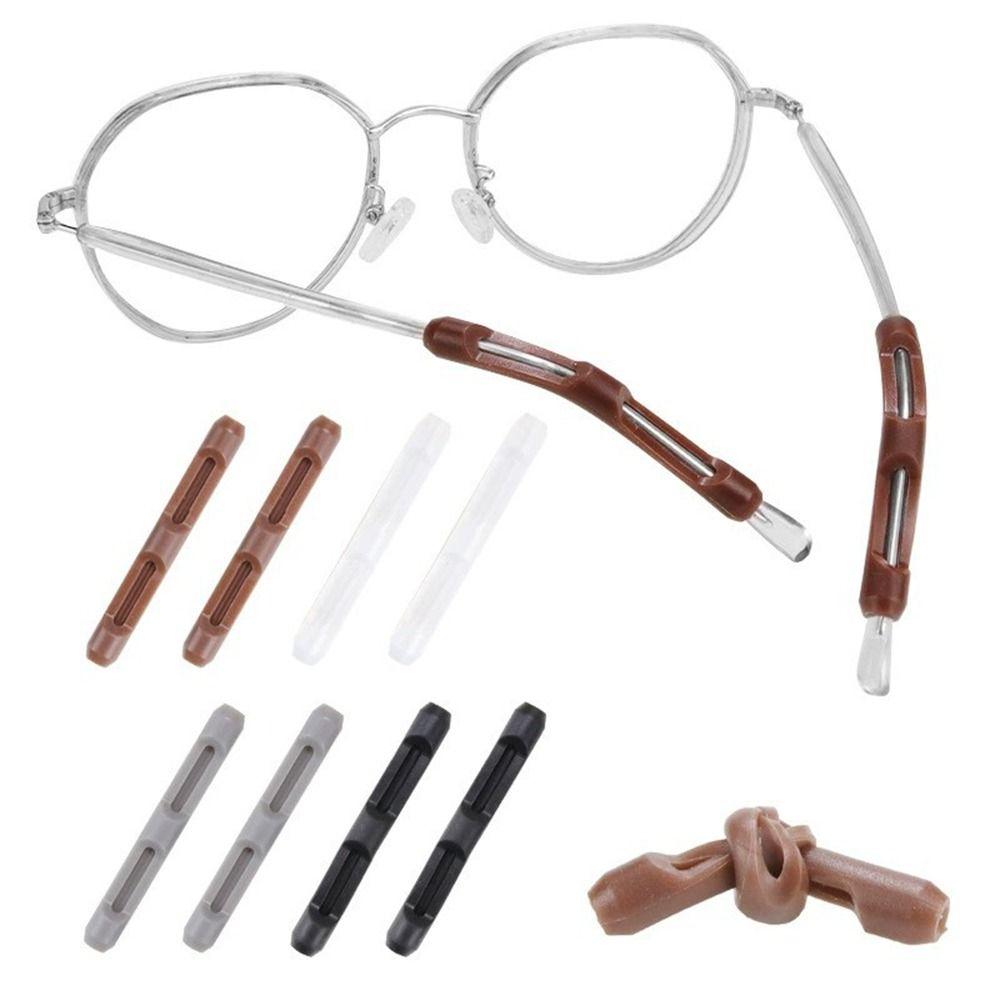 Retainers Glasses Ear Rest Eyeglass Grips Spectacles Non-slip Sleeve Ear Hooks Glasses Leg Cover кофейный
Retainers Glasses Ear Rest Eyeglass Grips Spectacles Non-slip Sleeve Ear Hooks Glasses Leg Cover кофейный