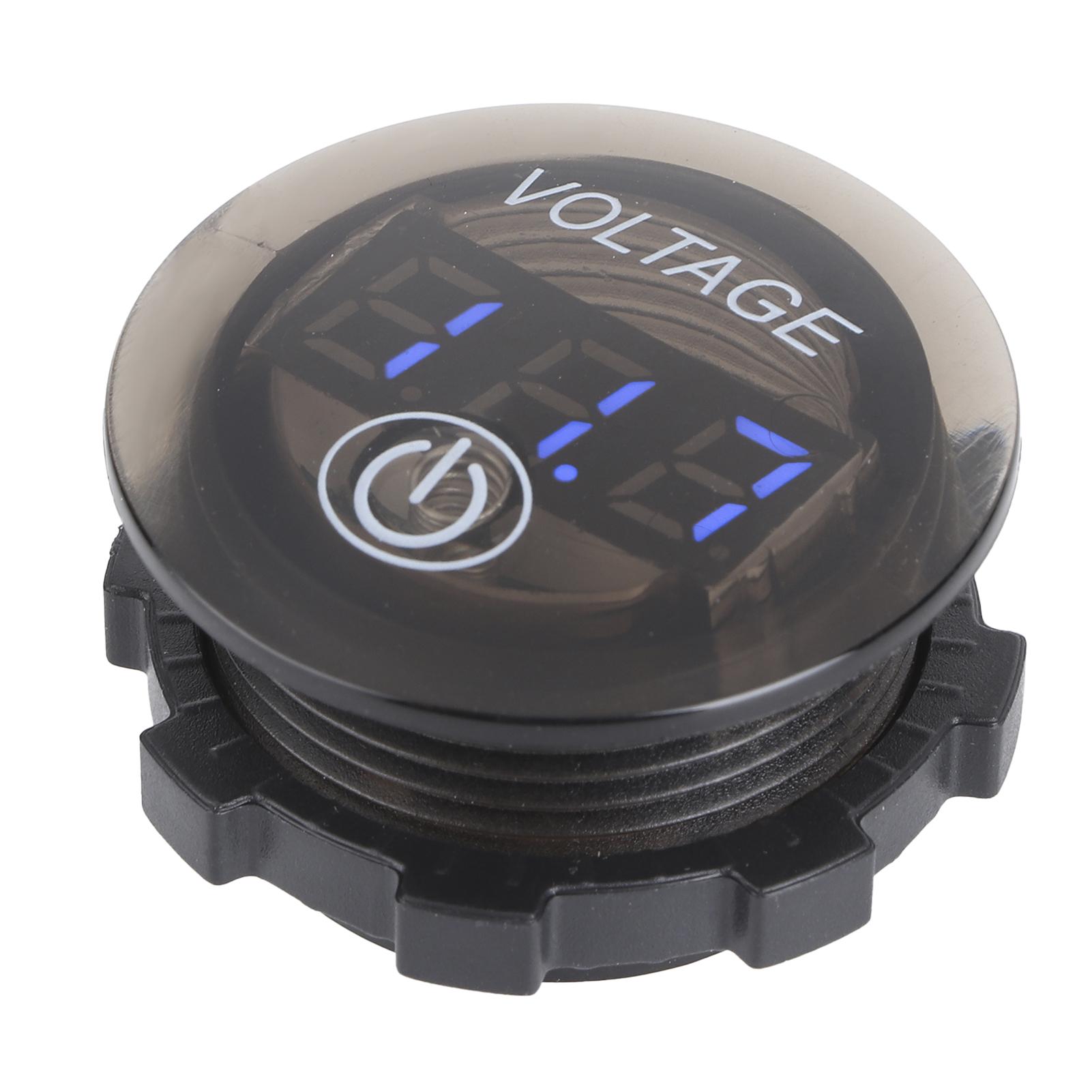 Universal LED DC Digital Voltmeter Voltage Meter Car Battery Gauge 12‑24V W Touch Switch синій
Universal LED DC Digital Voltmeter Voltage Meter Car Battery Gauge 12‑24V W Touch Switch синій