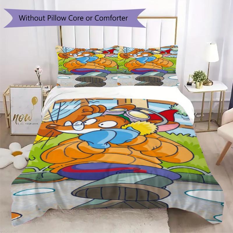 Geronimo Stilton Bedding Set 3Pcs, Kids Duvet Cover with 2 Pillowcases, No Core 135x200cm
Geronimo Stilton Bedding Set 3Pcs, Kids Duvet Cover with 2 Pillowcases, No Core 135x200cm